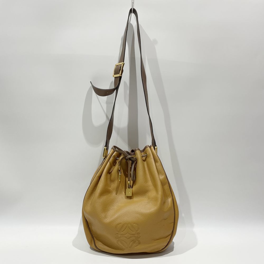 Loewe Shoulder Drawstring Bag Anagram - Picture 7 of 15